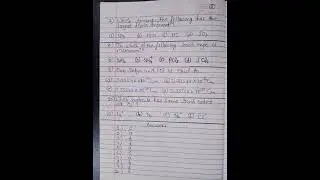 Class 11 Chemistry MCQ Chapter 4 Chemical Bonding and Molecular Structure | Study notes classes