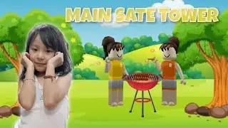 QUEENZA MAIN SATE TOWER YANG ADA DI ROBLOX!!?? 🍢🍢 [ROBLOX INDONESIA]