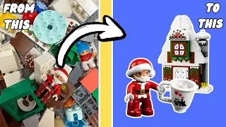 LEGO DUPLO Christmas Special: Santa's Gingerbread House 10976 (unboxing & building)