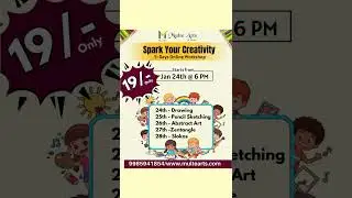 Multe Arts workshop|online|multearts|drawing