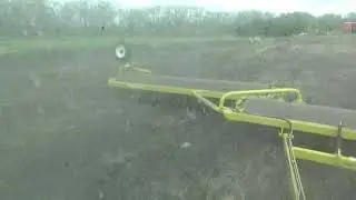 Rolling the First Planted Soybean Ground of 2020 - JD 8100 Tractor and Degelmann 7645 Land Roller