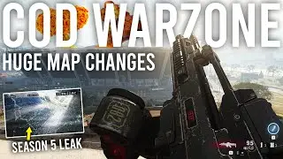 Call of Duty Warzone - Huge Map changes... I was sent a Season 5 Leak Video!