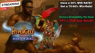 [LIVE] 40% Win Rate? &ldquo;Hyper-Geo&rdquo; Boosts Yu-Gi-Oh! Master Duel by 30&ndash;40%
