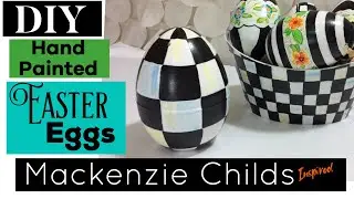DIY Mackenzie Childs Inspired Easter Eggs | Easter 2021