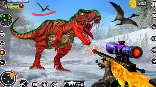 Wild Dinosaur Hunting Attack Android Gameplay #01