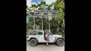 Things to do on a long car ride!