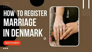 How to register your marriage in Denmark