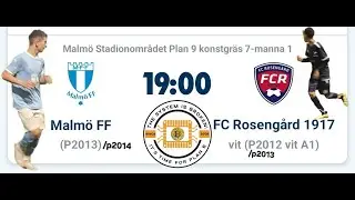 Malm&ouml; FF - FC Roseng&aring;rd