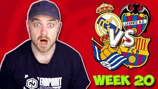 LA LIGA WEEK 20 PREDICTIONS & TIPS | REAL MADRID VS LEVANTE & REAL SOCIEDAD VS BARCELONA!