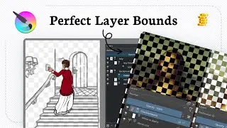 How to make a clipping mask in Krita (Smart Groups)