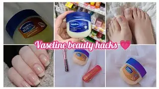 10 Vaseline Beauty Hacks EVERY Girl Must Know | Winter Beauty Secrets ✨💗