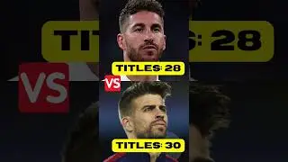 Ramos VS Piqu&eacute; #football #viral #soccer #soccerstats #footballstats