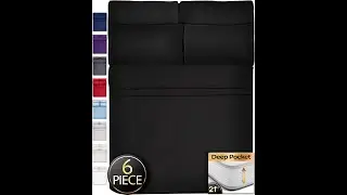 6 Piece King Size Sheets Extra Deep Pockets - Extra Deep Pocket King Sheets Deep Pocket Review