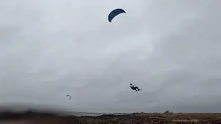 Sydvestpynten kitesurfing paradise  noviembre 2023  kite line mount