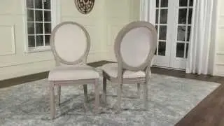 Safavieh Oval Back Side Chair: FOX6228H
