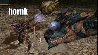 [MHFU] Azure Rathalos vs Hammer (6★ Village) (Key Quest)