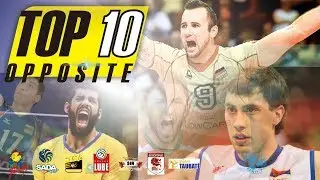 Top 10 Craziest Opposite Spikers | Volleyball Player