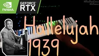 A.I. Plays Art Tatum - Hallelujah 1939 (Superfast Harlem Stride Piano)