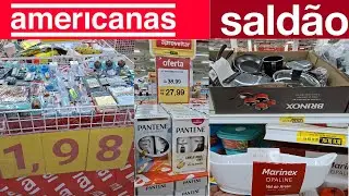 SALDÃO LOJAS AMERICANAS - PANELAS, SHAMPOO, ELETRO E UTILIDADES DO LAR