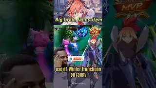 Big Brain🧠😏Fanny Item Build❄️| MLBB Shorts #mlbbtiktok #mlbbshorts #mlbb #viralshorts #ytshorts #yt