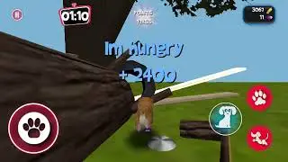 Dog Simulator 2015 second  ̶g̶a̶r̶d̶e̶n̶  farm gameplay time mode (farm drama)