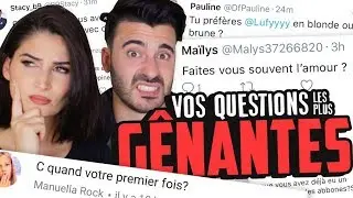 VOS QUESTIONS LES PLUS GÊNANTES : FAQ - Lufy et Enzo