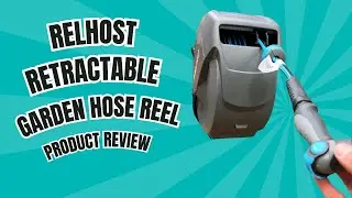 Relhost Retractable Heavy Duty Garden Hose Reel - Product Review