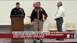 Greater Nebraska Law Enforcement welcomes new officers following graduation at Nebraska Law Enfor...