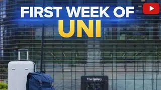 FIRST WEEK BACK AT UNI 📘 + WORK WORK WORK 💷