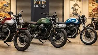 Moto Guzzi F45 ST 2026 года &mdash; идеальный мотоцикл для спорта и туризма | Полные характеристики и о...