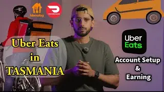 Uber Food Delivery in Australia (Uber eats earning) | STUDENTS IN TASMANIA, AUSTRALIA