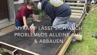 Zeitraffer Aufbau MYRAMP