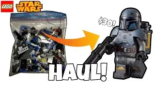 LEGO STAR WARS HAUL+USED SETS RARE MINIFIGS+MORE!  Lego Star Wars | Lego Haul | Lego 2023