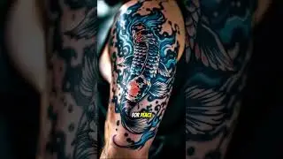 Koi Fish tattoo meaning - TatzIdeaz #tattoo #koifish #koifishtattoo #tattooideas