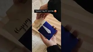 DIY Teachers&rsquo; Day Card - Easy & Cute