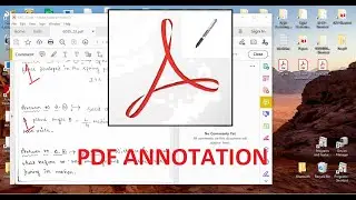 How to Check pdf Exam Answer Scripts with Adobe Acrobat Reader DC on the Desktop