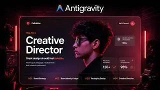 $7000 Portfolio Website With Free AI Tools In 10 Minutes || No Coding