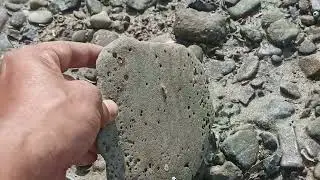 😱How To 👀Identify 💦Water Worn Worn Stone #waterwornstone  #mining # rockstone #rockhunter#dimond