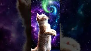 Cats Watch Northern Lights for First Time  Magical Aurora Borealis in Iceland ✨ #shorts #cat