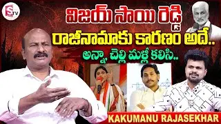YCP Leader Kakumanu Rajasekhar about Why Vijay Sai Reddy Resign to YSRCP | Anchor Roshan