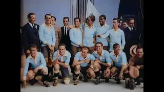 Uruguay vs Switzerland 1924 | World Champion Final Restored in 4K 60fps