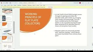 flat plate collector