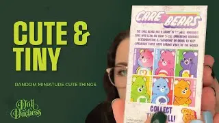 MINI FINDS - Cute and tiny Care Bear stuffed animal unboxing