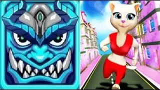 Jungle Run Lost Castle vs Princess Cat Lea Run