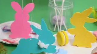 Easter Stickers Pom Rabbit Stickers Easter Egg Fillers Stickers for Party
