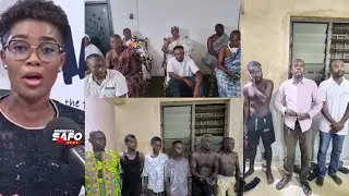 Ghana Police arrèsts 15 Landguards,Sub Chiefs after attàcking Chiefs at Nyanyano Palace..See details