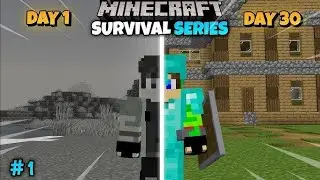 I made diamond in minecraft survival #1
