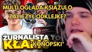 Multi ogląda KSIĄŻULO ZALICZYŁ ODKLEJKE? *KONOPSKYY*