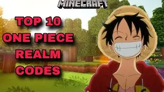 *NEW* TOP 10 BEST ONE PIECE REALM CODES FOR MINECRAFT BEDROCK EDITION!