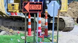 Road construction begins for Coolidge Road